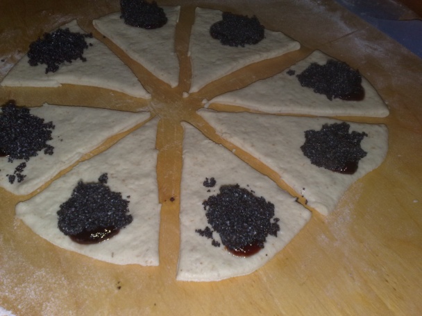 Tvarohové koláče,  makové, orechové rožky a slaničky (fotorecept) - obrázok 7