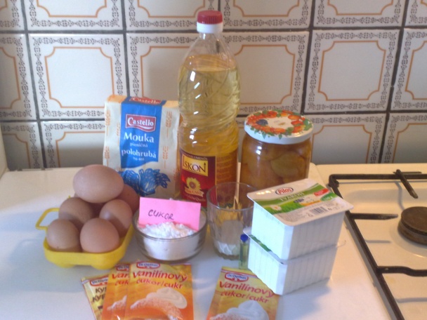 Tvarohový zákusok s marhuľami (fotorecept) - obrázok 1