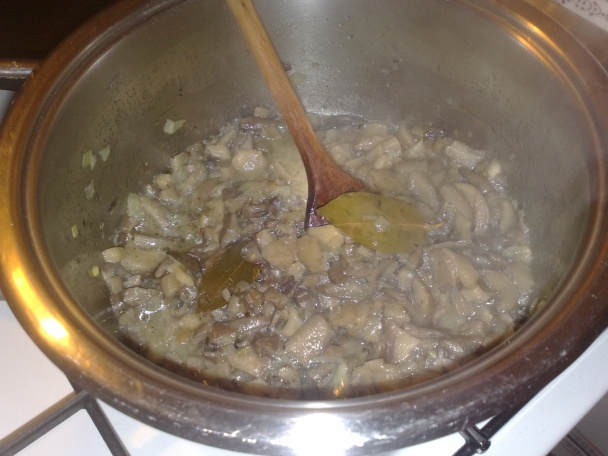 Hlivová mňamka s knedľou alebo na cestoviny (fotorecept) - obrázok 2