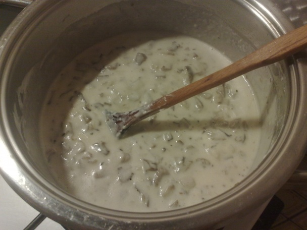 Hlivová mňamka s knedľou alebo na cestoviny (fotorecept) - obrázok 3