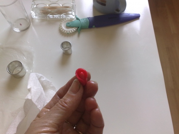 Kvietky na tortu zo sušeného mlieka (fotorecept) - obrázok 12