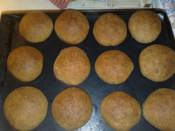 Celozrnné žemle (fotorecept) - obrázok 6