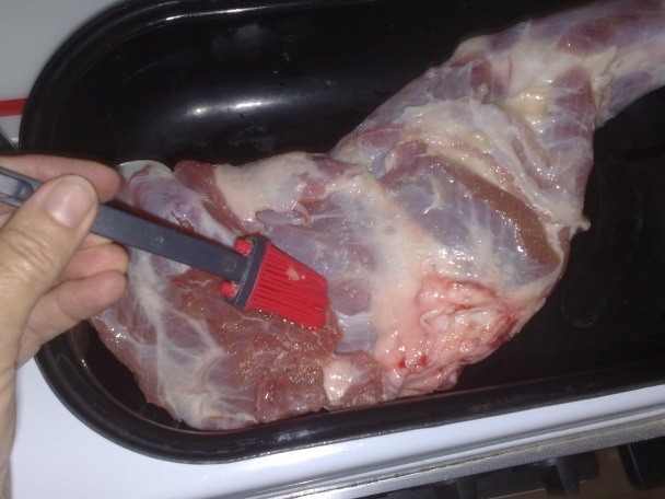 Pečené stehienko z mladého kozliatka (fotorecept) - obrázok 3