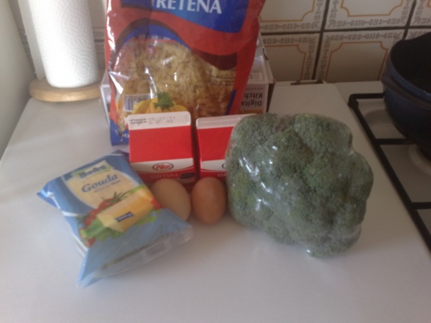 Zapekané cestoviny s brokolicou (fotorecept) - obrázok 1