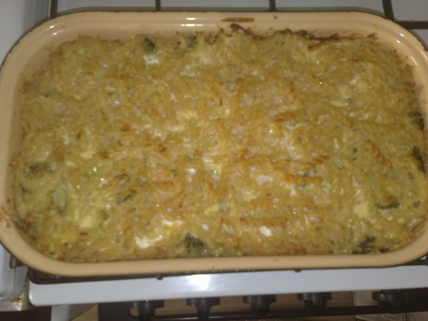 Zapekané cestoviny s brokolicou (fotorecept) - obrázok 5