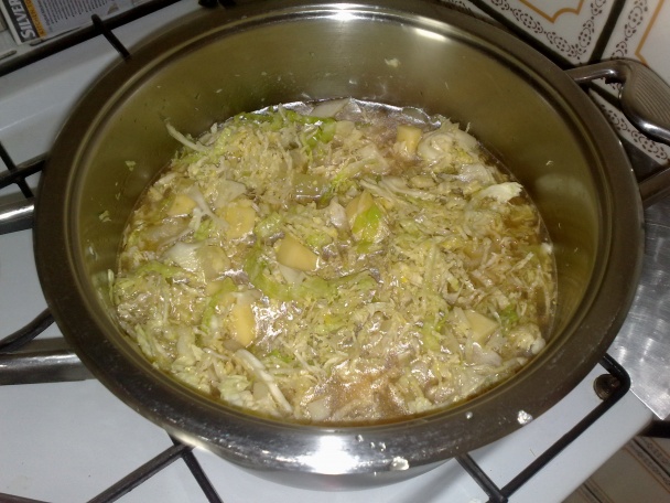 Rýchla kelová polievka ( fotorecept ) - obrázok 4