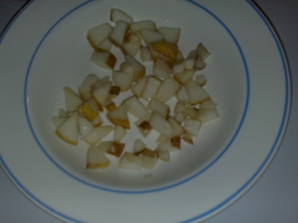 Rukolový šalát s hruškou a tvrdým syrom (fotorecept) - obrázok 2