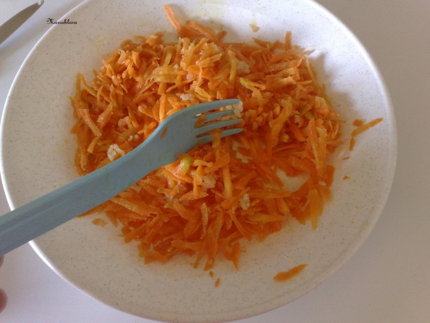 Mrkvový šalát ( fotorecept ) - obrázok 5