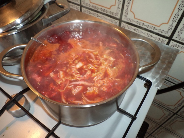 Boršč ale bezmäsový (fotorecept) - obrázok 7