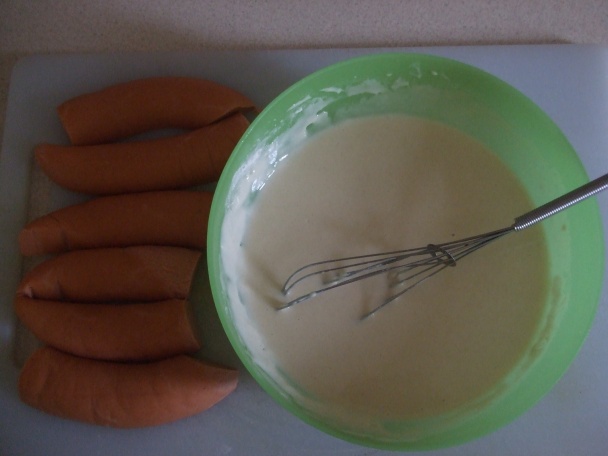 Kabanos v těstíčku (fotorecept) - obrázok 1