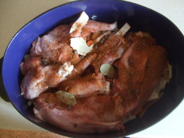 Králík cibulák na zelenině s pečákama a další (fotorecept) - obrázok 2