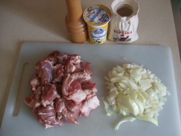 Vepřová plec na paprice (fotorecept) - obrázok 1