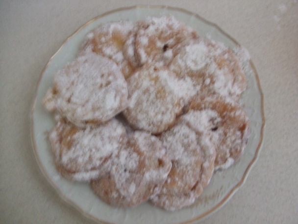 Smažené jablkové kroužky v těstíčku (fotorecept) - obrázok 7