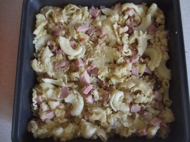 Zemiakovo-cestovinový nákyp - obrázok 3