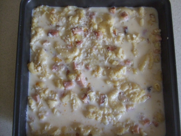 Zemiakovo-cestovinový nákyp - obrázok 5