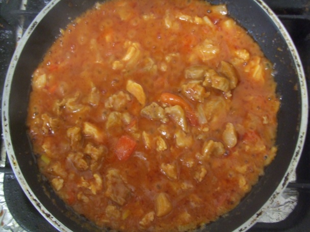 Topinka s masovou směsí a sýrem - obrázok 1