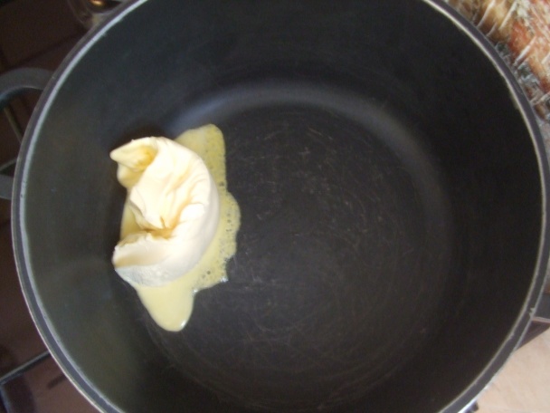 Nudle s mladým zelím a uzeným masem (fotorecept) - obrázok 3