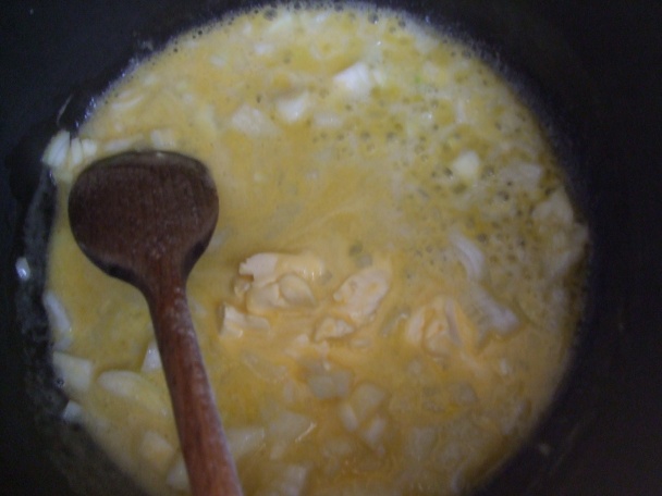 Nudle s mladým zelím a uzeným masem (fotorecept) - obrázok 4