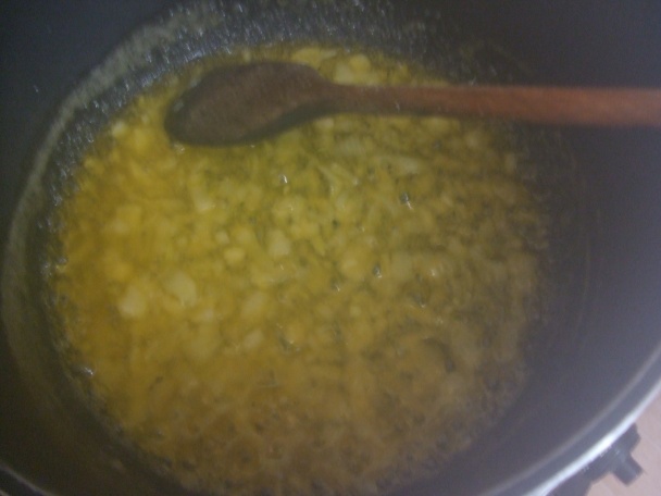 Nudle s mladým zelím a uzeným masem (fotorecept) - obrázok 6