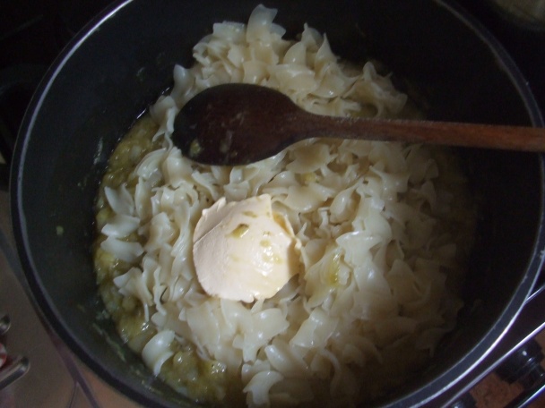 Nudle s mladým zelím a uzeným masem (fotorecept) - obrázok 10