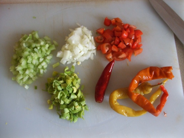 Směs z kuřecích jater a prsou se sladkou chilli (fotorecept) - obrázok 1