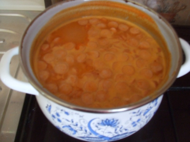 Frankfurtská polévka s párkem (fotorecept) - obrázok 8