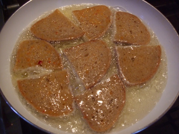 Chléb v pikantním vajíčku (fotorecept) - obrázok 5