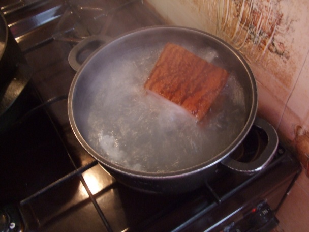 Králík po doudlebsku s chlupatým knedlíkem a cuketovým zelím (fotorecept) - obrázok 2