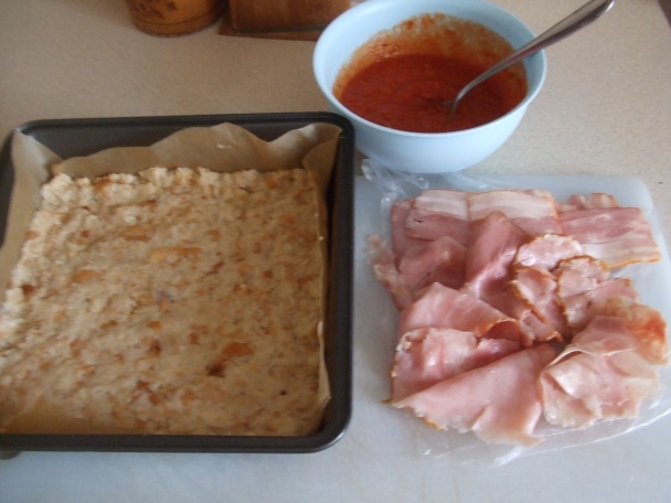 Slaný koláč z rohlíků (fotorecept) - obrázok 6