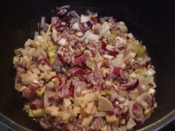 Kuřecí játra, hlíva ústřičná jako guláš (fotorecept) - obrázok 3