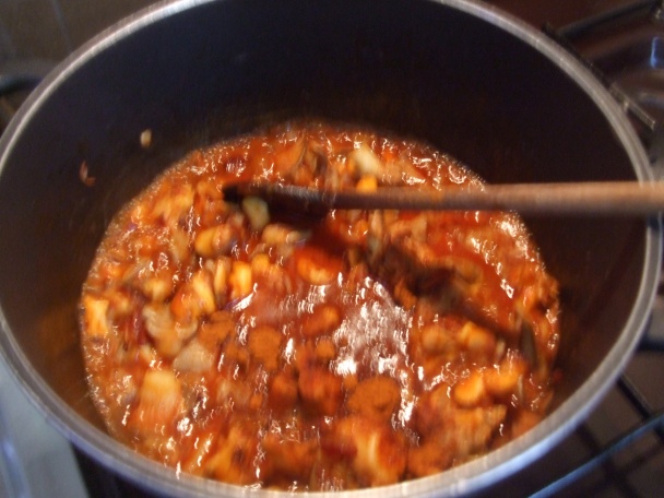 Kuřecí játra, hlíva ústřičná jako guláš (fotorecept) - obrázok 7