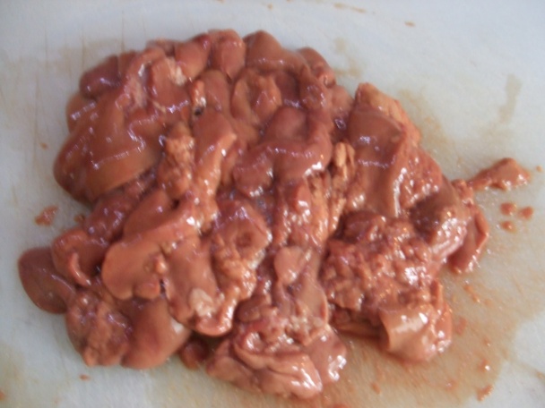 Kuřecí játra, hlíva ústřičná jako guláš (fotorecept) - obrázok 8