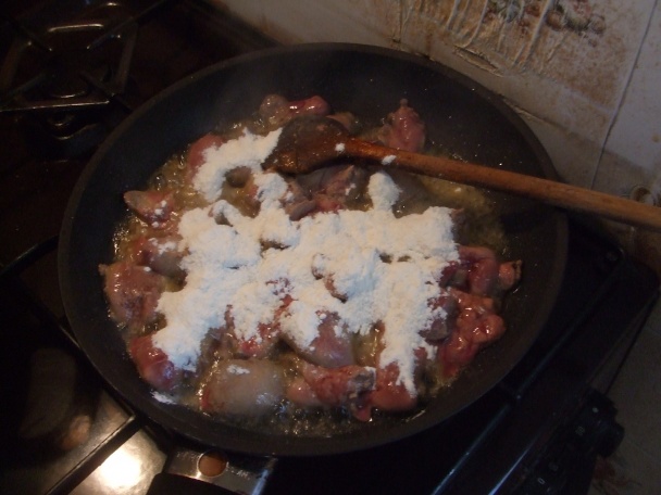 Kuřecí játra, hlíva ústřičná jako guláš (fotorecept) - obrázok 10