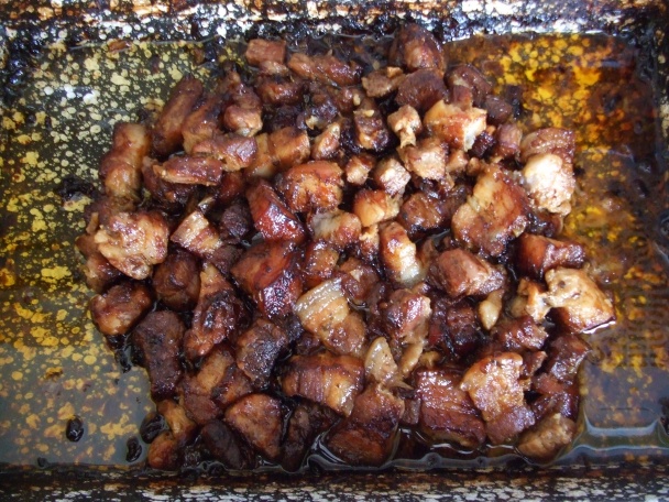 Vepřové výpečky jinak s dušenou kapustou a bramborovými špalíčky (fotorecept) - obrázok 13