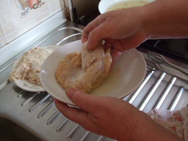 Vyleštěnej řízeček s pažitkovou kaší (fotorecept) - obrázok 5