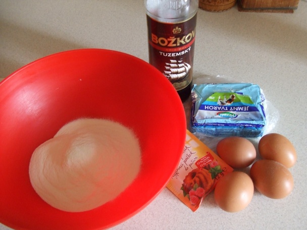 Tvarohové koblížky (fotorecept) - obrázok 1