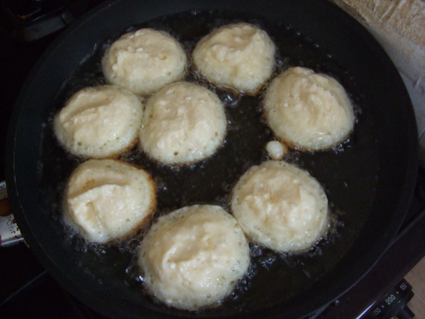 Tvarohové koblížky (fotorecept) - obrázok 4