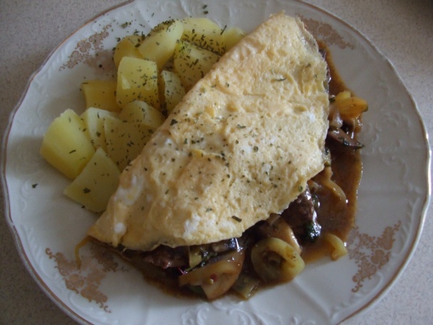 Kuřecí játra ve vaječné omeletě (fotorecept) - obrázok 13