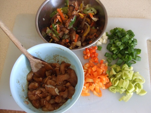 Kuřecí směs se zeleninou (fotorecept) - obrázok 1