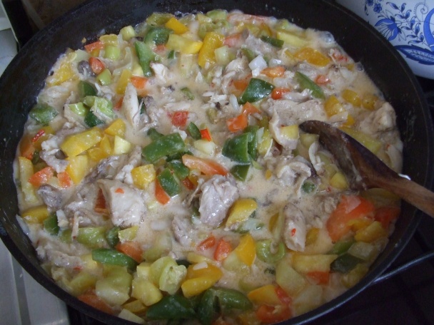 Zeleninová směs s vařeným kuřecím masem (fotorecept) - obrázok 6