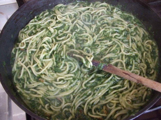 Špenátové špagety (fotorecept) - obrázok 7