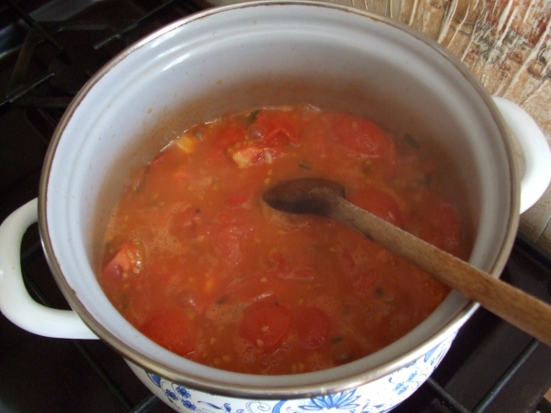 Špagety s máslovými rajčaty (fotorecept) - obrázok 7