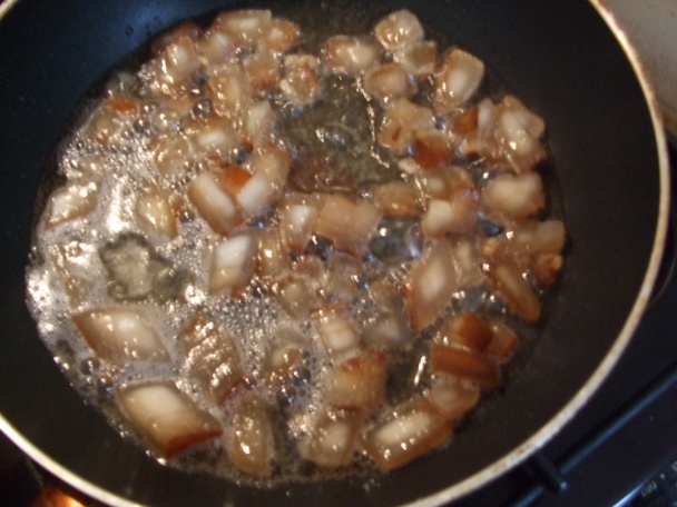 Žemlová nádivka s cuketou a špekem (fotorecept) - obrázok 4