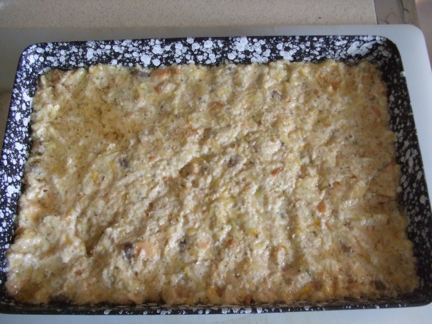 Žemlová nádivka s cuketou a špekem (fotorecept) - obrázok 7