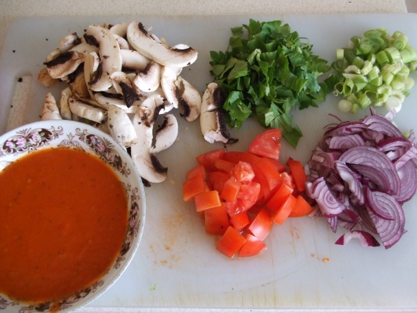 Směs s nudlema (fotorecept) - obrázok 1