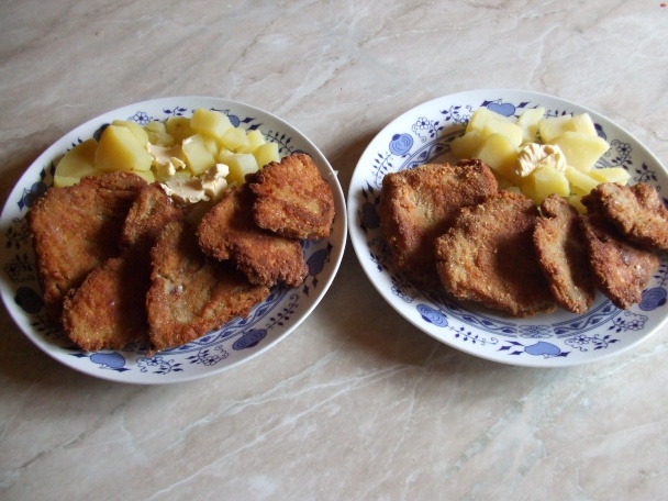 Smažené houby (fotorecept) - obrázok 4