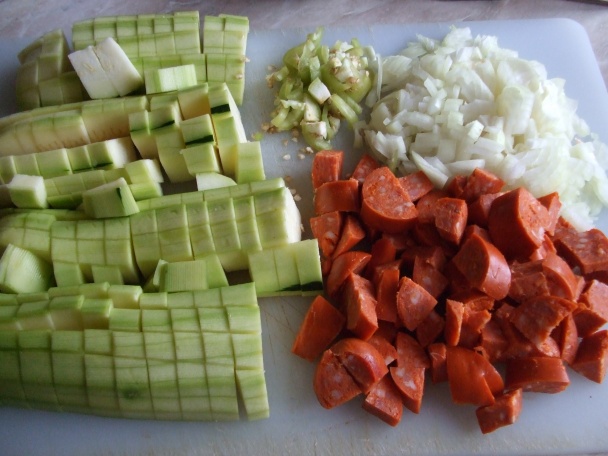 Buřtguláš s cuketou (fotorecept) - obrázok 1