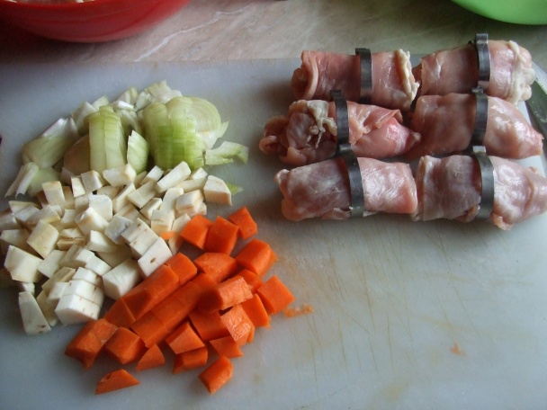 Závitky z králíka ve smetanové omáčce (fotorecept) - obrázok 4