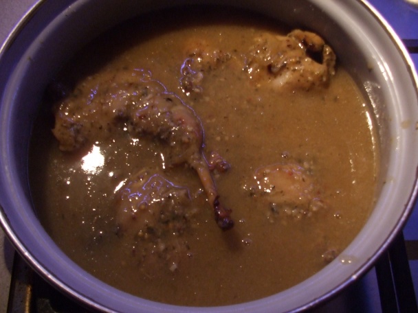 Králík v česnekovo-hořčičné marinádě v Remosce (fotorecept) - obrázok 8