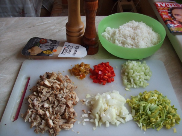 Pánvičková smažená rýže (fotorecept) - obrázok 1